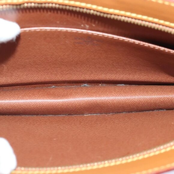 LOUIS VUITTON Epi Pochette Homme Clutch Bag Brown Zipangu Gold M52528 Auth 92635 - Picture 10 of 16